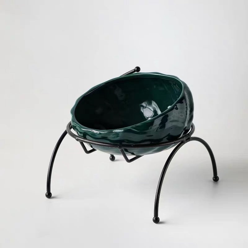 Slanted Elevated Pet Bowl