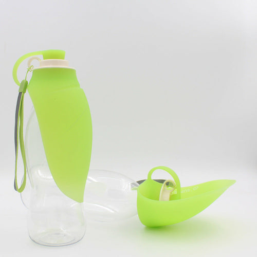 Portable Pet Water Dispenser – Flip Cup Design | 580ml