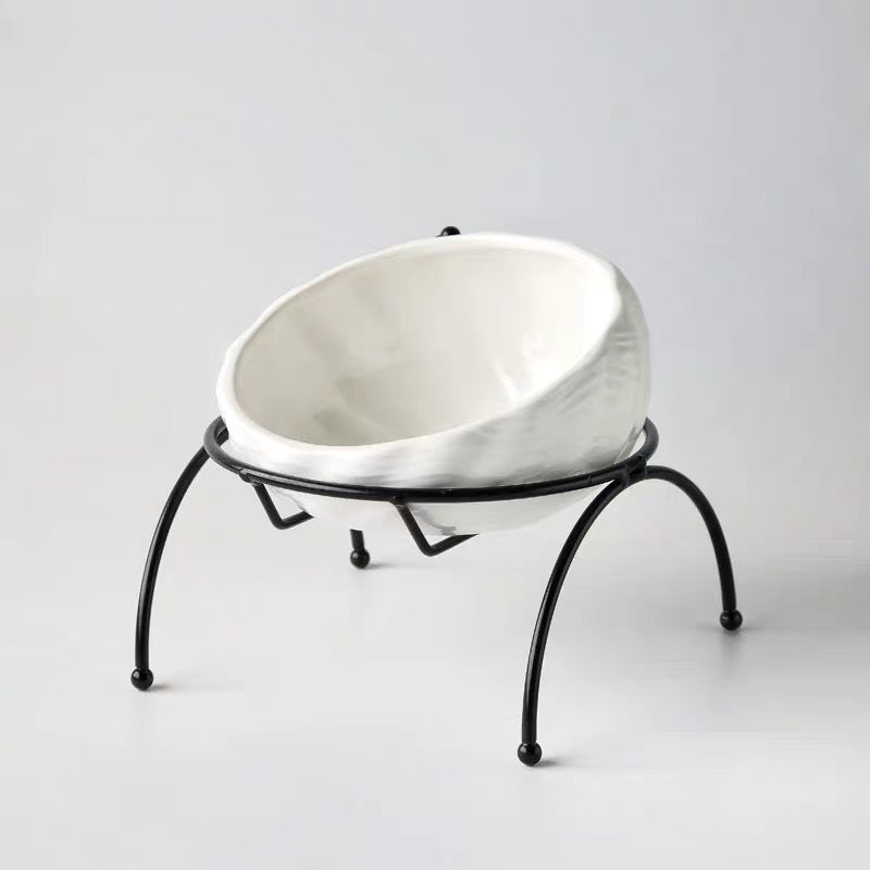 Slanted Elevated Pet Bowl