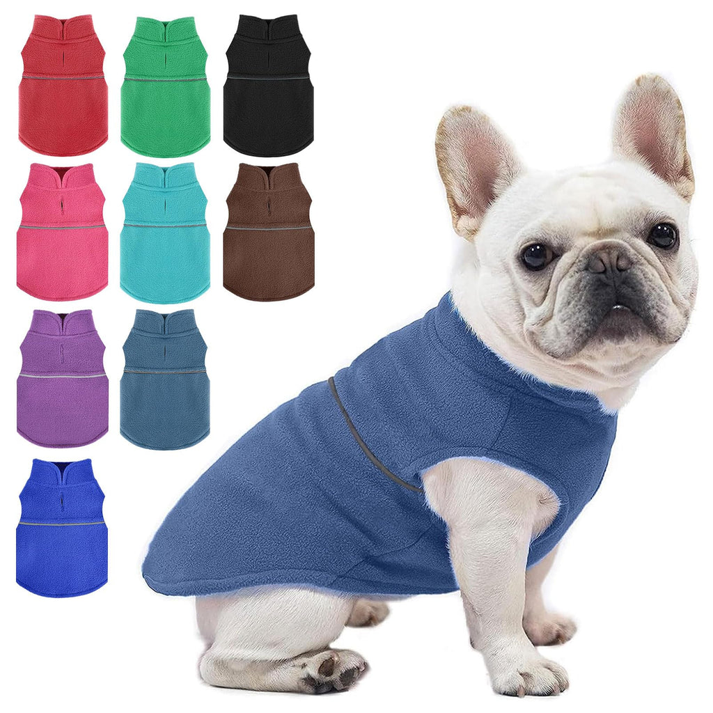 Fleece Vest Dog Sweater – Warm Pullover for Small Dogs