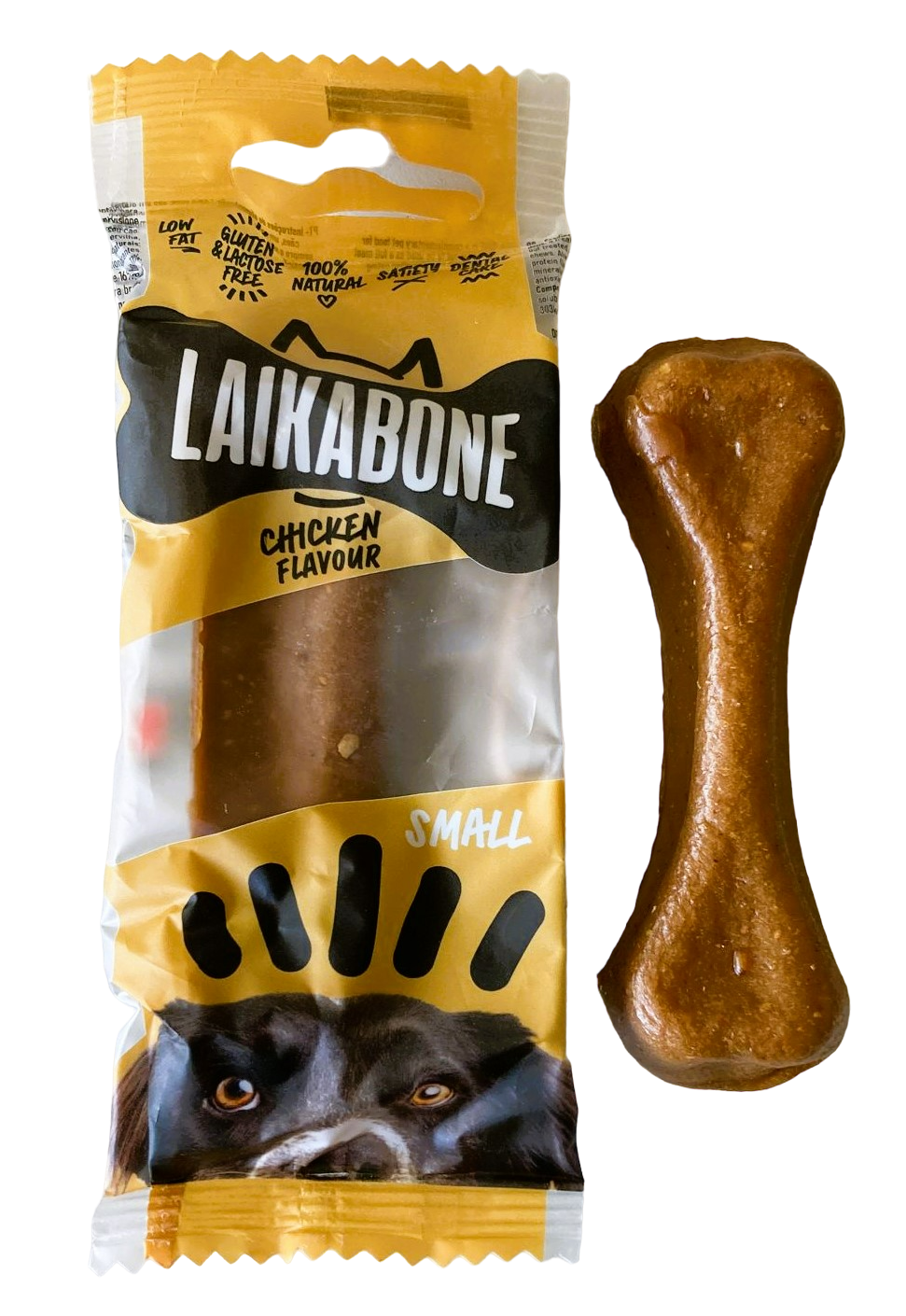 LAIKA Cheese & Chicken Dog Chews – Natural Lactose-Free Treat
