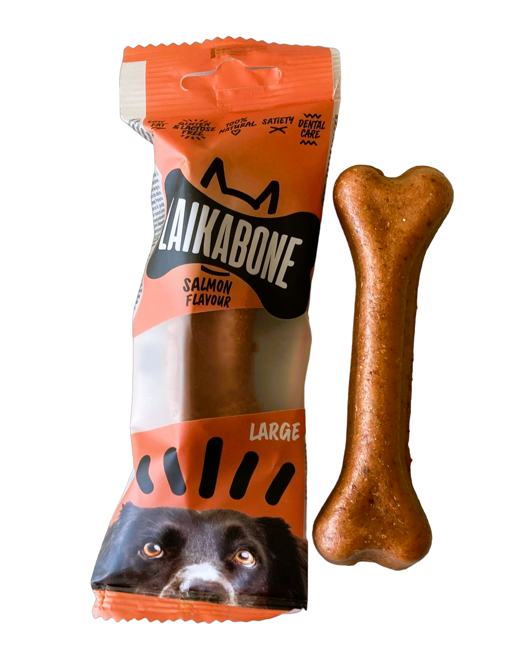 LAIKA Bone Natural Cheese Dog Chews – Lactose-Free Protein Treat (BOX)