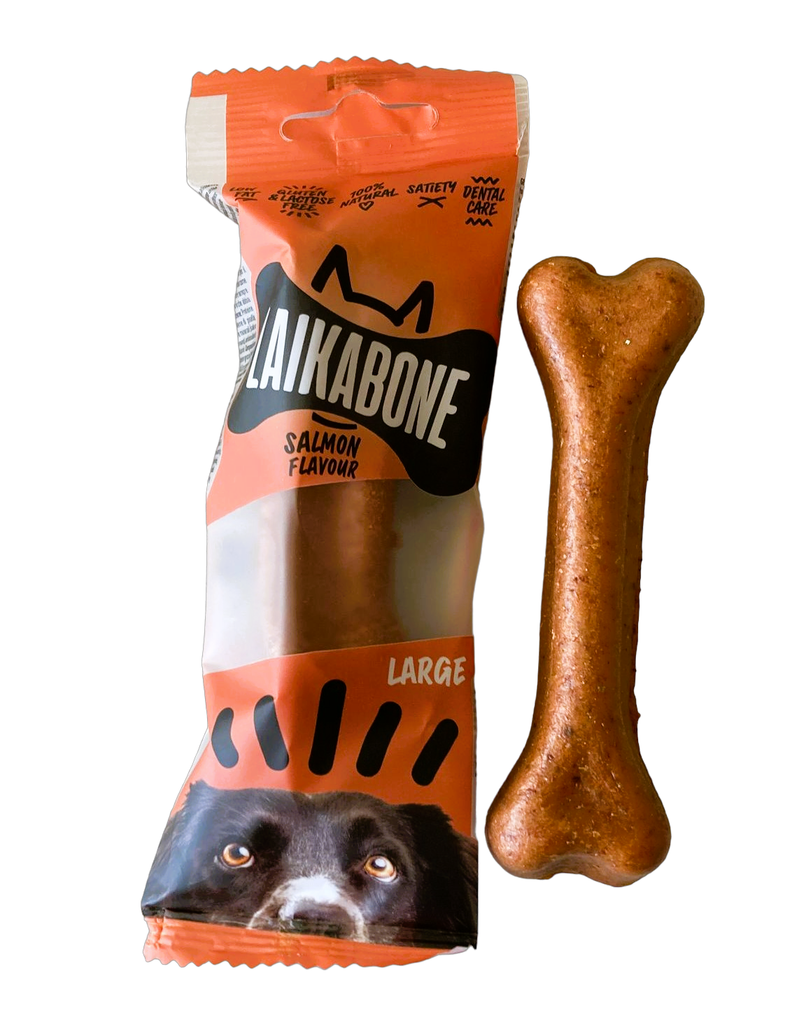 LAIKA Bone Natural Cheese Dog Chews – Lactose-Free Protein Treat (BOX)