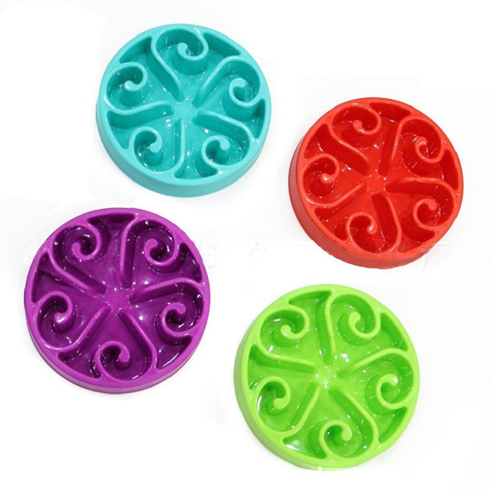 Slow Feeder Dog Bowl — Puzzle Design