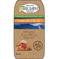 Triumph Lamb & Rice Dry Dog Food – 28 lbs