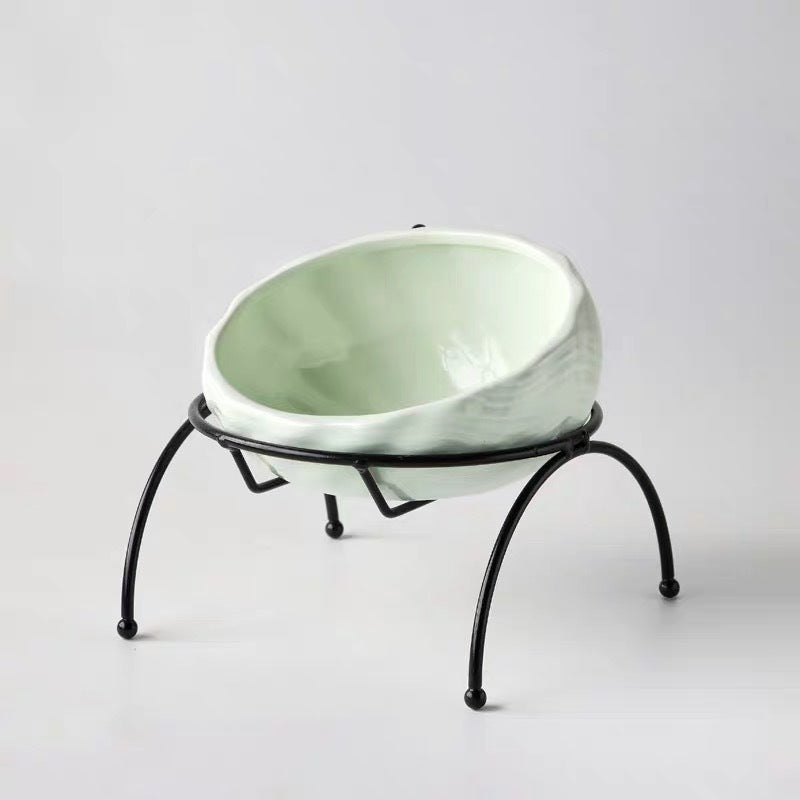 Slanted Elevated Pet Bowl