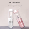 Portable Pet Water Bottle with Drinking Trough – 330ml