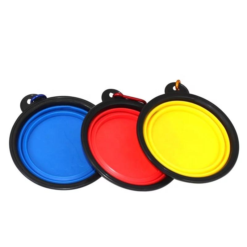Collapsible Silicone Travel Pet Bowl – 1000ml