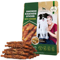 Smoked Rawhide Sticks with Chicken Wrap – Natural Dog Chew Treats
