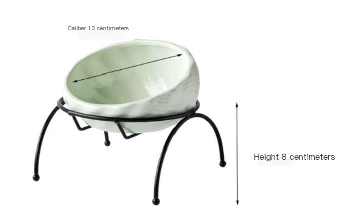 Slanted Elevated Pet Bowl