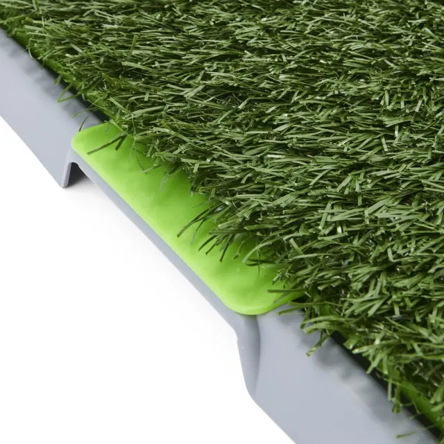 Pawtails Large Indoor Dog Potty Pad with Artificial Grass