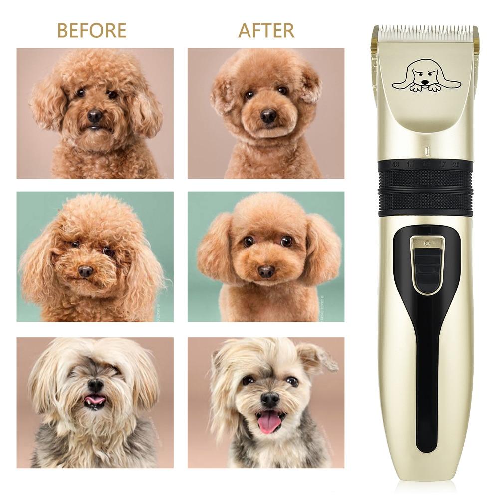 Professional Pet Hair Clipper Set – Rechargeable Grooming Kit