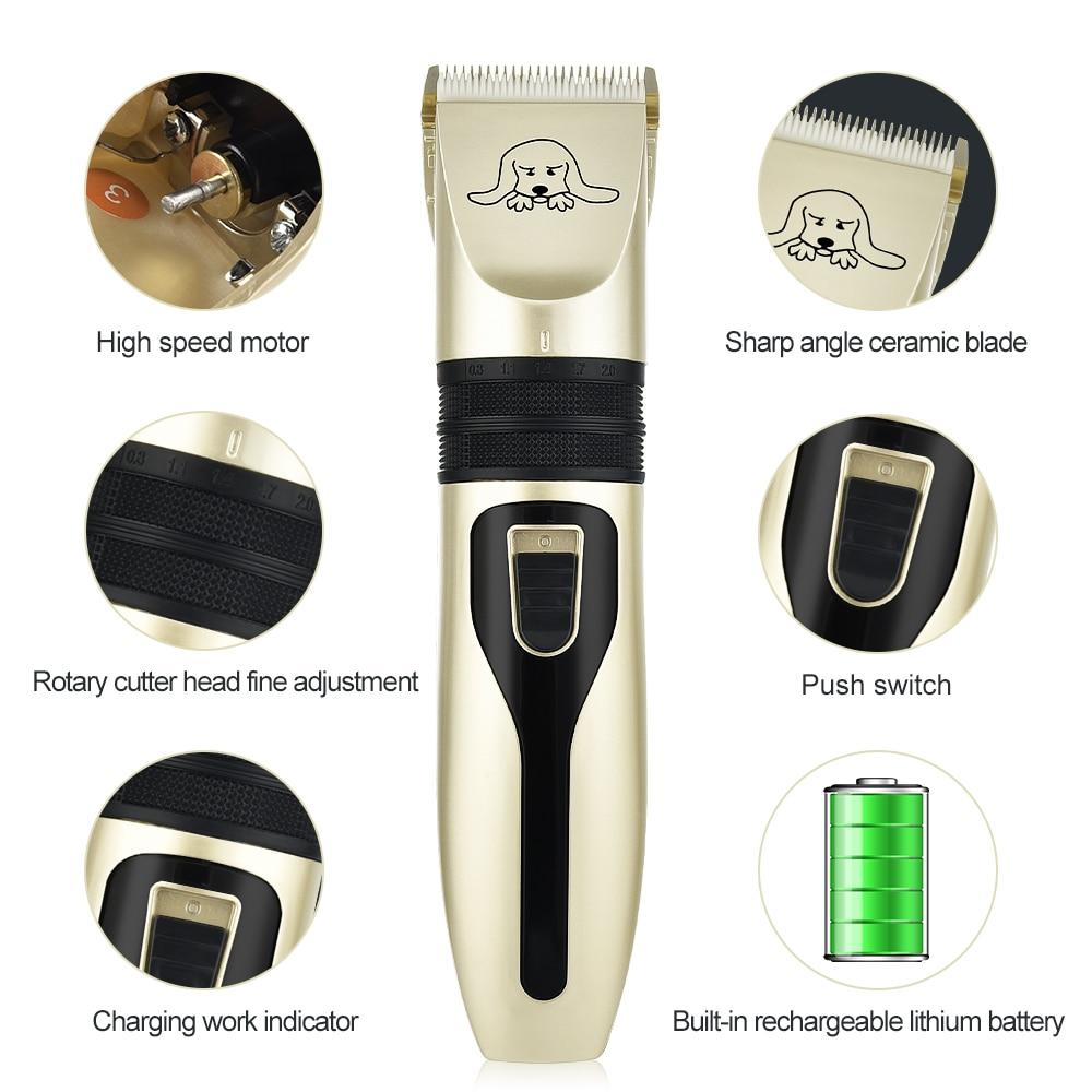 Professional Pet Hair Clipper Set – Rechargeable Grooming Kit