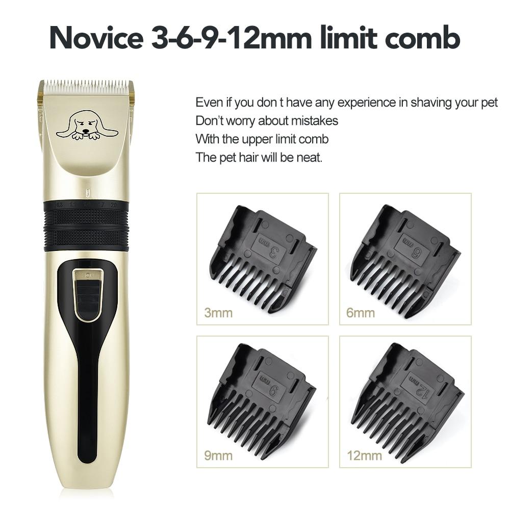 Professional Pet Hair Clipper Set – Rechargeable Grooming Kit