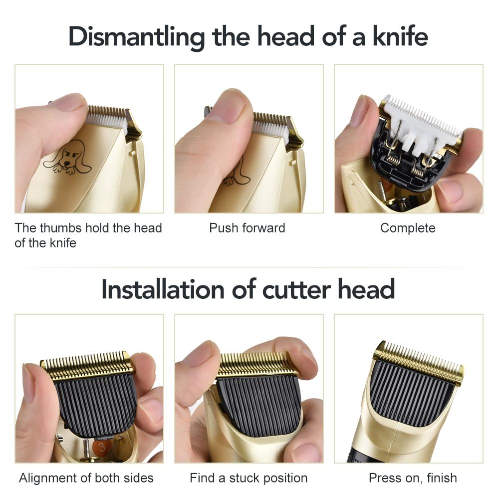 Professional Pet Hair Clipper Set – Rechargeable Grooming Kit